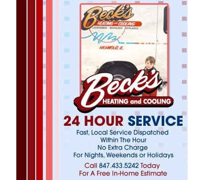 Slide of Beck's Heating & Air Conditioning