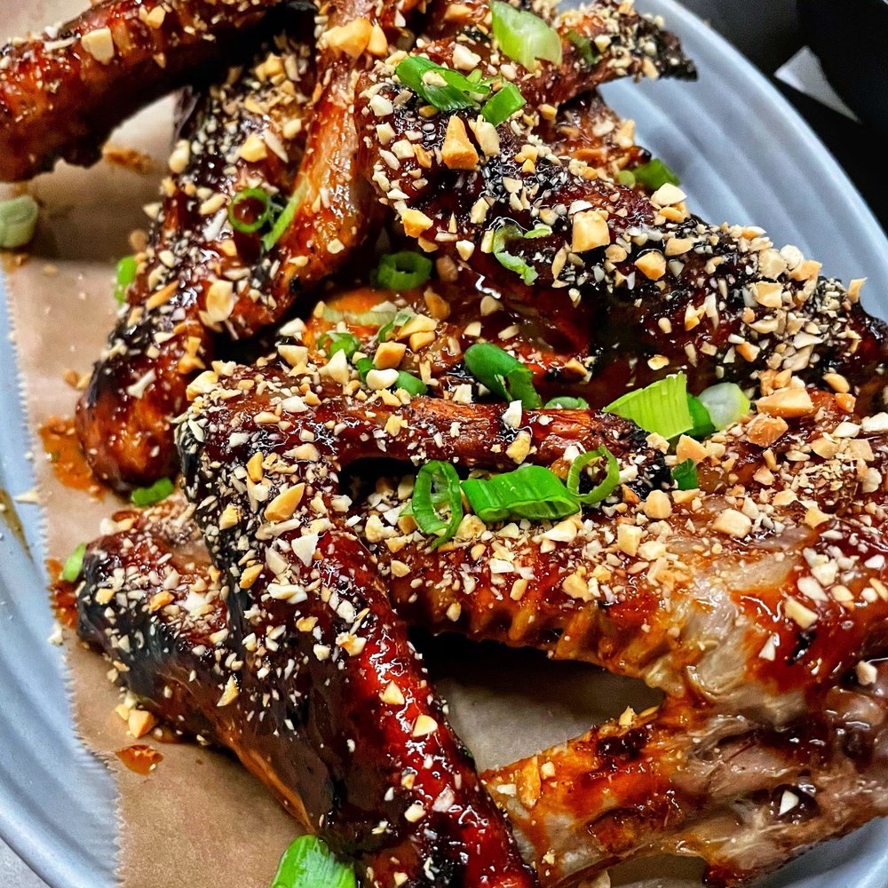 Duck wings - had to try these because where else will you find them?! Worth every bit of sauce that covered my hands and face