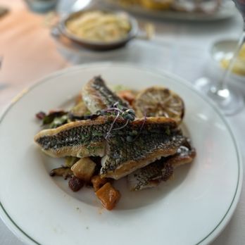 Flora at Gardiner House - Black Bass - Seafood Near Me - Newport, Rhode Island Flora at Gardiner House - Black Bass - Seafood Near Me - Newport, Rhode Island