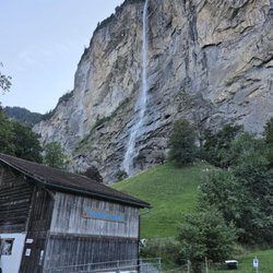 Staubbachfall - Staubbach Fall in Lauterbrunnen