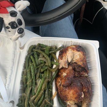 Peru's Chicken - Half chicken so good and amazing green beans - Peruvian Near Me - Mitchellville, Maryland