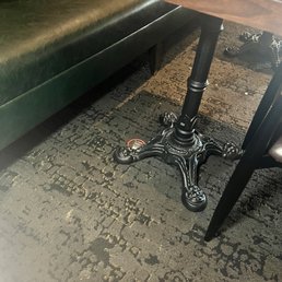 Dirty floors. Not a good thing to see. Dirty floors. Not a good thing to see.