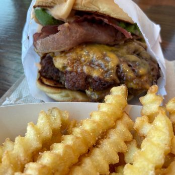 Shake Shack Fishers - Bacon and Avocado Burger. - Burgers Near Me - Fishers, Indiana Shake Shack Fishers - Bacon and Avocado Burger. - Burgers Near Me - Fishers, Indiana