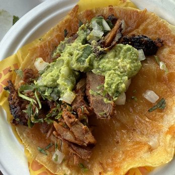 Tacos 1986 - Alpastor taco. Meh disappointing and cold meat sitting for ever closed - Mexican Near Me - Los Angeles, California Tacos 1986 - Alpastor taco. Meh disappointing and cold meat sitting for ever closed - Mexican Near Me - Los Angeles, California