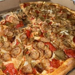 New York Pizza & Restaurant - Meat pizza add onion