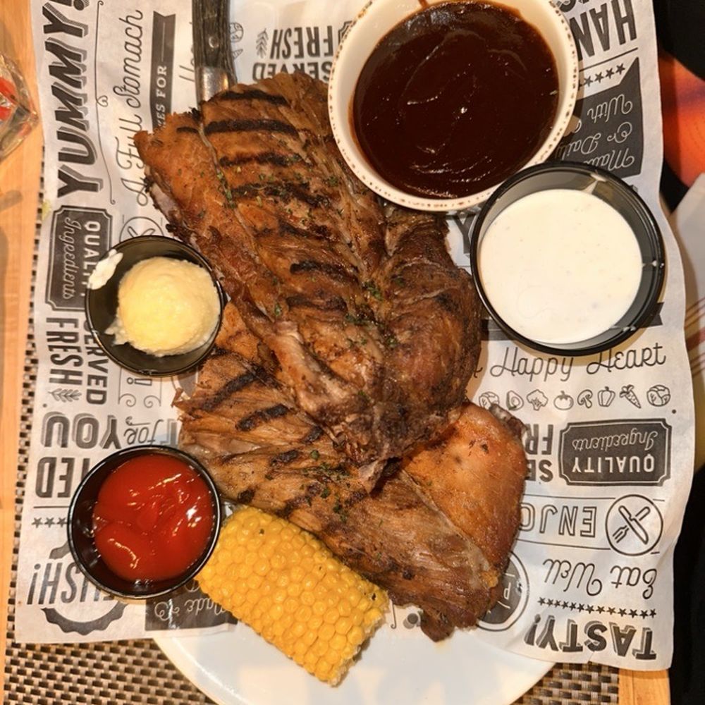 Bailiwick - Back Woods Baby Back Ribs w/ sauce on the side - Gastropubs Near Me - Las Vegas, Nevada Bailiwick - Back Woods Baby Back Ribs w/ sauce on the side - Gastropubs Near Me - Las Vegas, Nevada