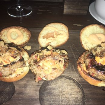 Tanner Smiths - Lamb sliders $15  got full after my second one totally worth it! - Cocktail Bars Near Me - New York, New York