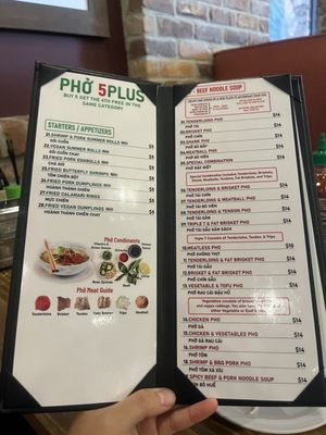Menu photo 2 Pho 5Plus Houston, TX Menu photo 2 Pho 5Plus Houston, TX