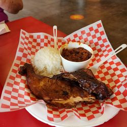 Chicken In A Barrel BBQ Wahiawa - Chicken and ribs