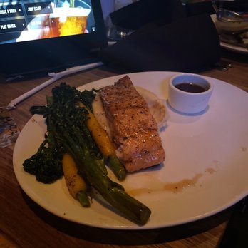Yard House - Whiskey salmon - New American Near Me - Rancho Mirage, California Yard House - Whiskey salmon - New American Near Me - Rancho Mirage, California