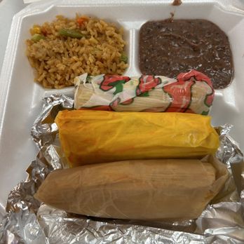 Tamales Plus - The beans were very good.  The cheese jalapeño was my favorite tamale by far. - Mexican Near Me - Holland, Michigan