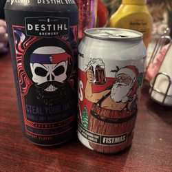 Tangerine Bowl Restaurant - Cans of beer