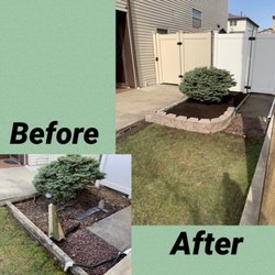 JMW lawncare and landscape - Before and After Landscaping