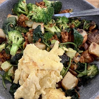 Great Full Gardens - South - Vegan Hash with Scrambled Egg - New American Near Me - Reno, Nevada