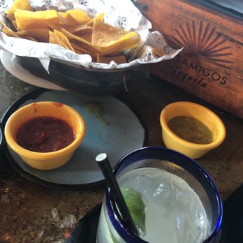 Saint Anejo - Warm crispy chips and home made salsas! Margaritas are without sour mix! Yummy! - Cocktail Bars Near Me - Nashville, Tennessee Saint Anejo - Warm crispy chips and home made salsas! Margaritas are without sour mix! Yummy! - Cocktail Bars Near Me - Nashville, Tennessee