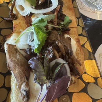 GEO-82 - Mushroom flatbread - Cocktail Bars Near Me - Lake Buena Vista, Florida