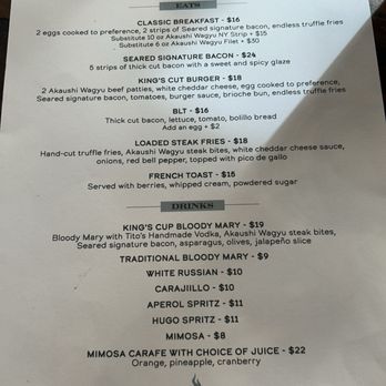 Seared - Brunch Menu - Steakhouses Near Me - Fort Worth, Texas Seared - Brunch Menu - Steakhouses Near Me - Fort Worth, Texas