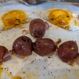 My over medium eggs were hard and over cooked. My over medium eggs were hard and over cooked.