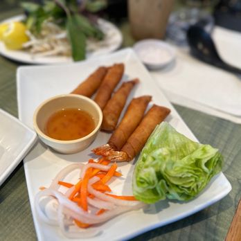 Happy Pho - Shrimp Egg Rolls / Cha Gio Tom - Vietnamese Near Me - Costa Mesa, California Happy Pho - Shrimp Egg Rolls / Cha Gio Tom - Vietnamese Near Me - Costa Mesa, California