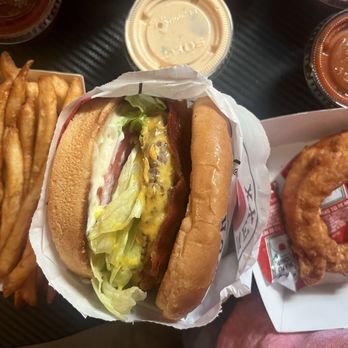 Nexx Burger - French Fries, bacon cheese burger, chicken finger. - Burgers Near Me - Santa Ana, California Nexx Burger - French Fries, bacon cheese burger, chicken finger. - Burgers Near Me - Santa Ana, California