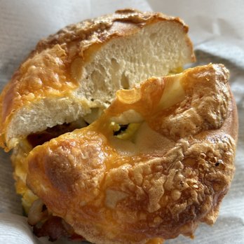 Bagel Joes - Excellent!  Highly recommend this place.  The bagels are crunchy on the outside and SO soft on the inside. - Bagels Near Me - Melbourne, Florida