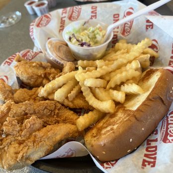Raising Cane's Chicken Fingers - The Box Combo - Fast Food Near Me - Olathe, Kansas Raising Cane's Chicken Fingers - The Box Combo - Fast Food Near Me - Olathe, Kansas