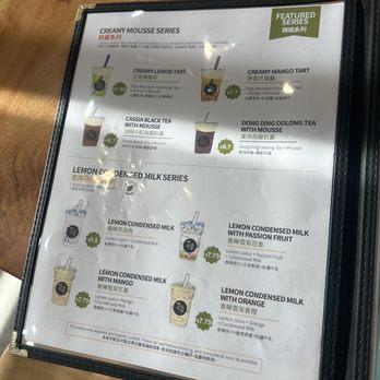 Chicha San Chen - Menu 1 - Bubble Tea Near Me - Las Vegas, Nevada