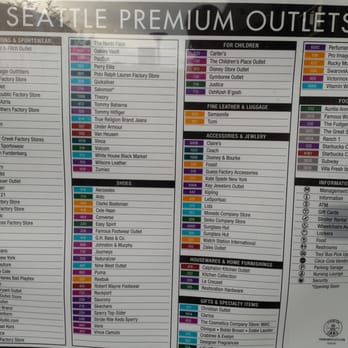Seattle Premium Outlets - Stores - Shopping Centers Near Me - Tulalip, Washington