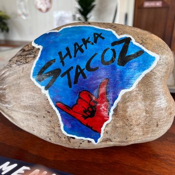 Shaka Tacoz - Famous Shaka coconut - Mexican Near Me - Captain Cook, Hawaii