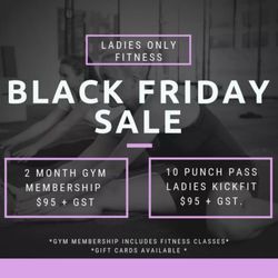 Ladies Only Fitness - Deciding On A New Gym? #LadiesOnlyFitness Is Running A #BlackFridaySale Until November 24th!