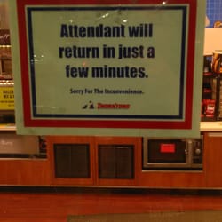 Thornton's - At this location "just a few minutes" means 4 hours..