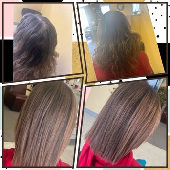 Krystal  Walk N Cut - Before and afters pictures - Hair Salons Near Me - Hooksett, New Hampshire