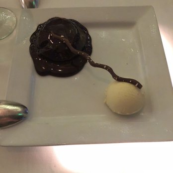 Mr. Chow - Chocolate Molten Cake - Chinese Near Me - Miami Beach, Florida