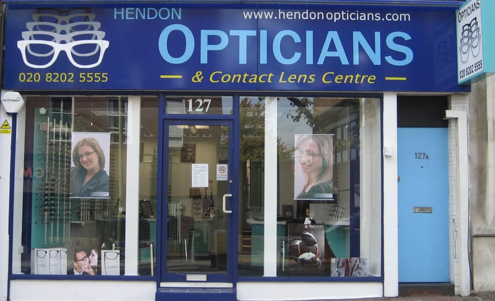 HENDON OPTICIANS & CONTACT LENS CENTRE 127 Brent St, London, United