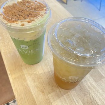 Da Vien Coffee - Biscoff Matcha Cream Coffee and Lychee Jasmine - Coffee & Tea Near Me - Garden Grove, California Da Vien Coffee - Biscoff Matcha Cream Coffee and Lychee Jasmine - Coffee & Tea Near Me - Garden Grove, California