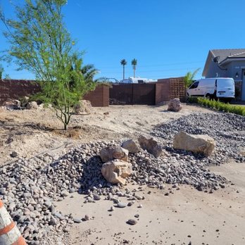 Cactus Pumping - Side front yard & street - Masonry/Concrete Near Me - Las Vegas, Nevada