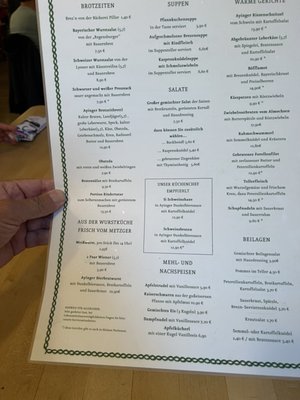 Menu photo 6 Ayinger Bräustüberl Aying, BY