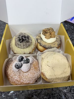 Flour Fresh Cream Donut by null