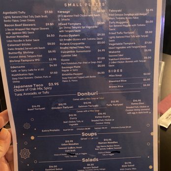 Big Chico - Menu as of 9/28/23 - Japanese Near Me - Chico, California