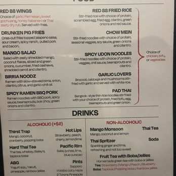 Red 88 - Davis - Wednesday Mebu - Asian Fusion Near Me - Davis, California