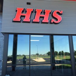 Huntley High School - One entrance of Huntley High School