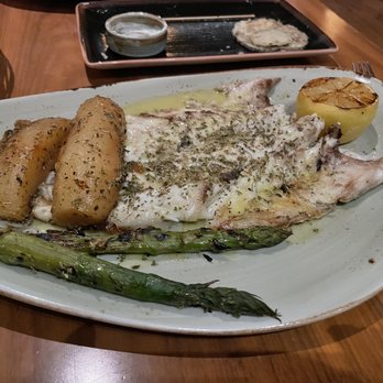 Amylos Taverna - Branzino/ Lavraki - Seafood Near Me - Astoria, New York Amylos Taverna - Branzino/ Lavraki - Seafood Near Me - Astoria, New York