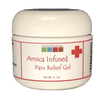 Body and Bath Boutique - Arnica Infused Pain Relief Gel. Good for painful joints and muscles. - Cosmetics & Beauty Supply Near Me - Ridgecrest, California Body and Bath Boutique - Arnica Infused Pain Relief Gel. Good for painful joints and muscles. - Cosmetics & Beauty Supply Near Me - Ridgecrest, California