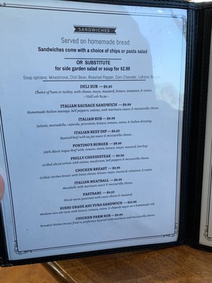 Menu photo 7 Portinos Valley Center, CA Menu photo 7 Portinos Valley Center, CA