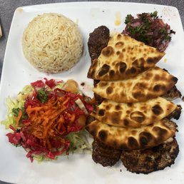 #1 Adana Kebab Platter #1 Adana Kebab Platter