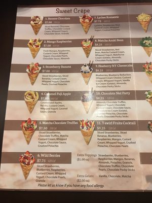 Menu photo 4 T-swirl Crepe White Plains, NY Menu photo 4 T-swirl Crepe White Plains, NY