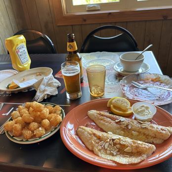 Chet's Lakeside Inn - Walleye dinner with tots and a Summit.really good! - American Near Me - Parkers Prairie, Minnesota Chet's Lakeside Inn - Walleye dinner with tots and a Summit.really good! - American Near Me - Parkers Prairie, Minnesota