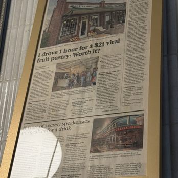 Daily Grind Coffee Bar - Newspaper article in the Charlotte Observer regarding a reporter traveling an hour to try the viral fruit pastries - Coffee & Tea Near Me - Waxhaw, North Carolina Daily Grind Coffee Bar - Newspaper article in the Charlotte Observer regarding a reporter traveling an hour to try the viral fruit pastries - Coffee & Tea Near Me - Waxhaw, North Carolina