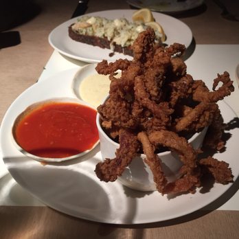 ABC Kitchen - Pretzel Dusted Calamari , Marinara And Mustard Aioli - Breakfast & Brunch Near Me - New York, New York ABC Kitchen - Pretzel Dusted Calamari , Marinara And Mustard Aioli - Breakfast & Brunch Near Me - New York, New York