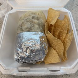 El Chipotle Latin Market and Restaurant - Steak Burrito